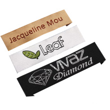 Customized Clothing Woven Neck Label with Logo